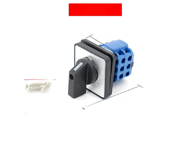 3-Pole Rotary Cam Switch 500V 20A
