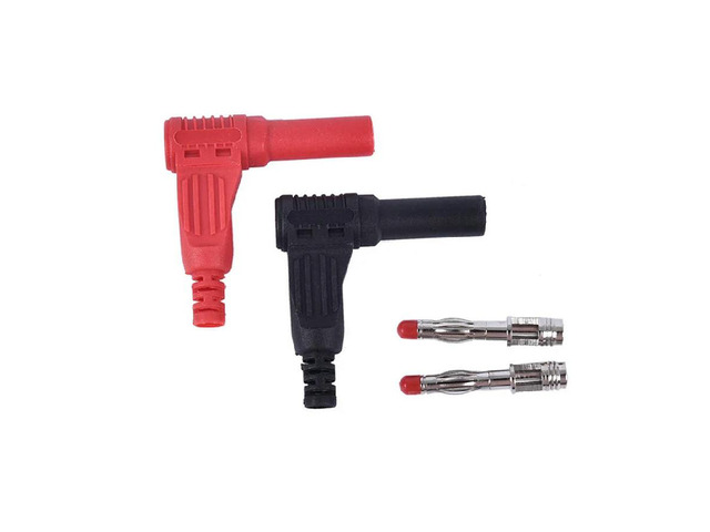 4mm Right Angle Banana Plug 2pcs