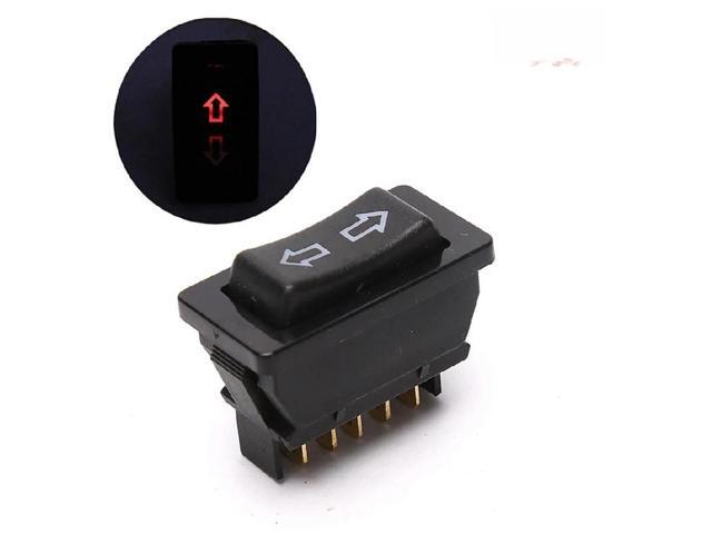 12V 20A Power Window Switch Blue/Red