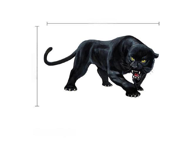 3D Black Panther Car Sticker Vinyl Cover Scratches