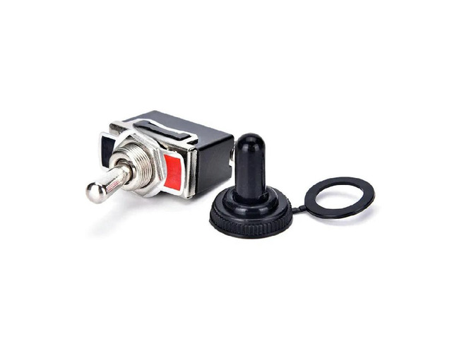 20A 125V SPST Toggle Switch w/Boot