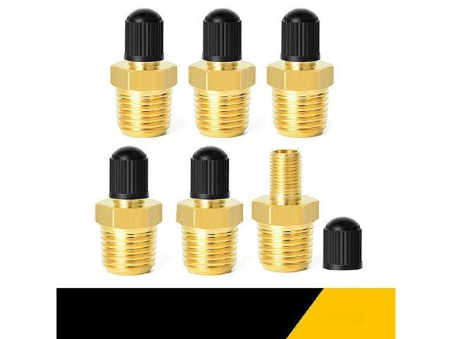 1/4' NPT to Schrader Valve Adapter 2Pcs