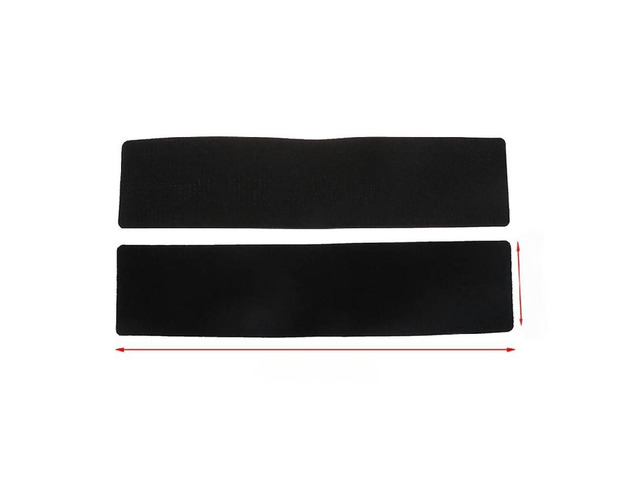 Adhesive Frameless License Plate Holder 2Pcs
