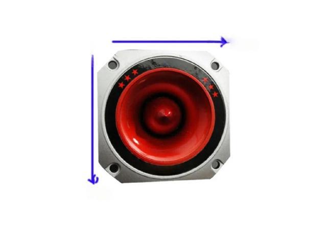 Piezoelectric Horn Tweeter 8x8cm