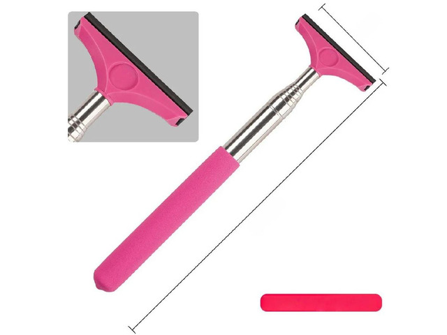 98cm Car Rearview Mirror Wiper Squeegee Cleaner