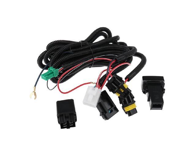 12V Fog Light Switch Wiring Harness Relay Kit