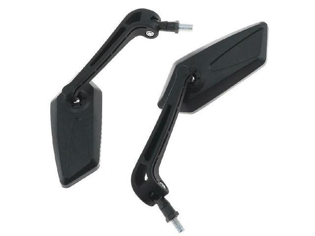Motorcycle Rearview Mirror Plated Design 2pcs
