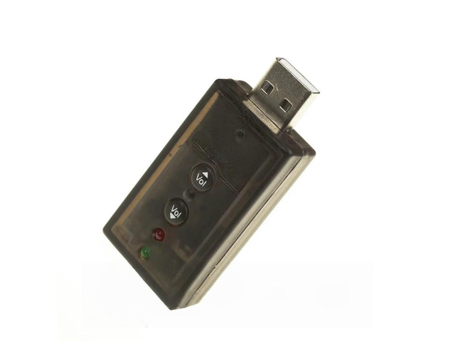 FOR USB Sound Card 7.1 Channel 3D Audio Sound Card Mic Adapter 3.5mm Jack Stereo Headset For Win XP 7 8 Android for