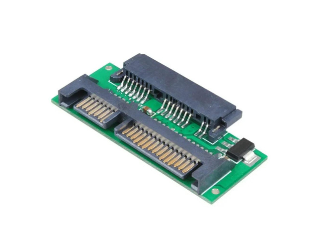 FOR 1.8' Micro SATA to 7+15 22Pin 2.5 inch SATA Adapter Converter Card Fit in 2