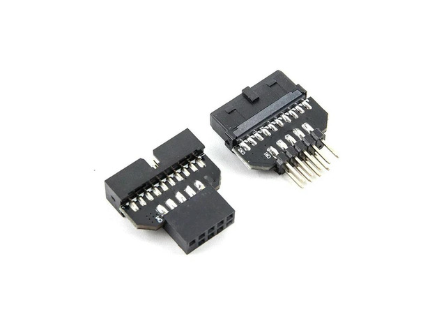 FOR Professional PC Hardware Cables & Adapters: USB 2.0 9pin to USB3.0 19p/20p A