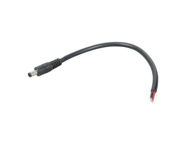 FOR Power Pigtails Cable 5.5mmx2.5mm Male Plug to Bare Wire Open End Power Supply Replacement Repair Cord for Camera