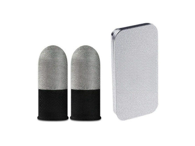 FOR Slim Finger Gloves for Gamers Slim Portable Lightweight Fingertip Covers with Storage for Case Wear Resist Fingertip for