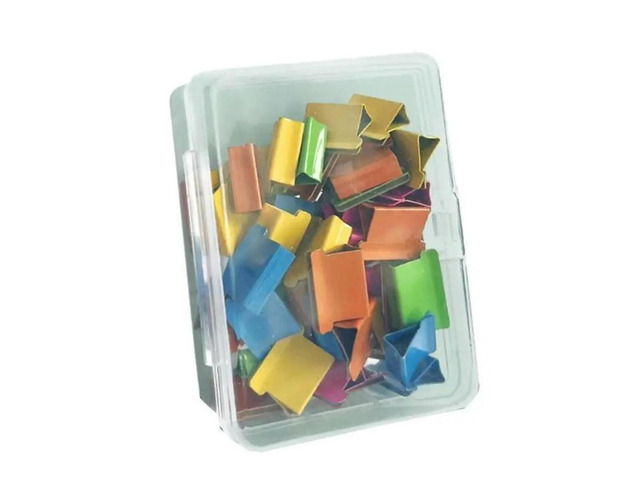 FOR Clam Clips Fixing Loose Paper Clam Clips Dispensers Portable Handheld Paper