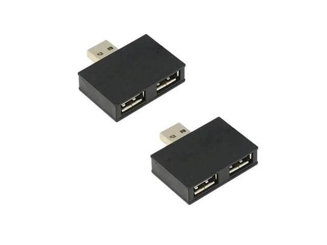 FOR Portable USB 2.0 Male To Double Female Harbors Center pack Unifier For Computer Typewriter Mouse Accessories