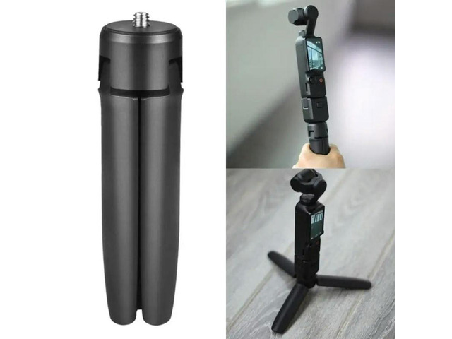 FOR Mini Tripod for Pocket 3 Action Camera Portable Tripod Stand Black Tripod Mount Selfie Tripod Outdoor Photography