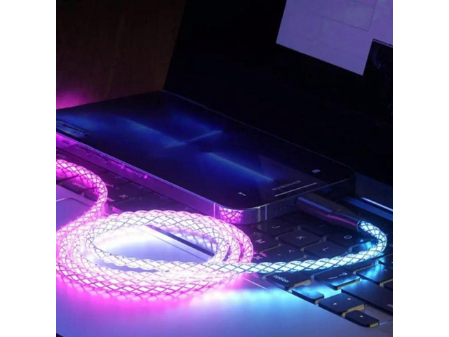 FOR Upgrades Illuminates Type C Cord 66W Super Fast Charges Strong for Phone 16