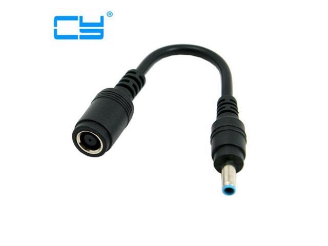 New 7.4*5.0 mm to 4.5*3.0 mm with Pin Bule DC Power Charger Adapter Converter Connector for HP Ultrabook 20cm