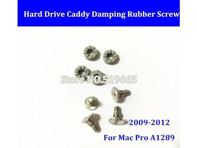 Damping Rubber Screws For Mac pro HDD Carrier/Caddy Hard Disk Driver Tray Bracket A1289 09-12 machine MC561 MD771