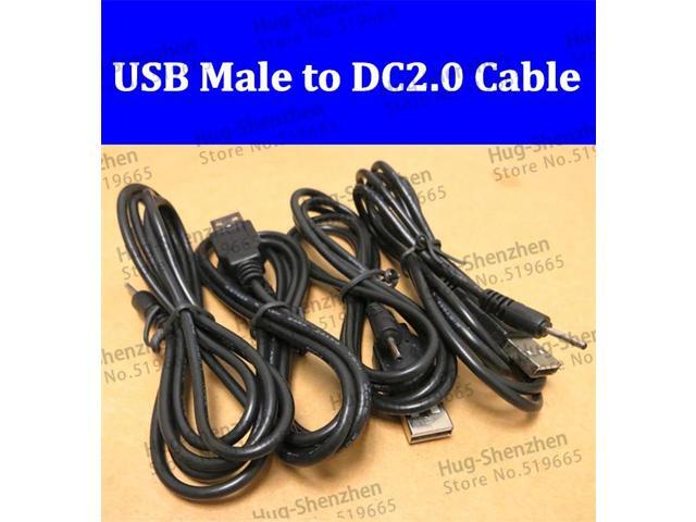 2pcs/lot USB charge cable to DC2.0 Power Cable DC 2mm port charging cord for Nokia bluetooth headset