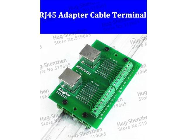 !!! RJ45 adapter cable terminals / network interface adapter cable terminals / BRK8P8CSJ (with PCB holder)