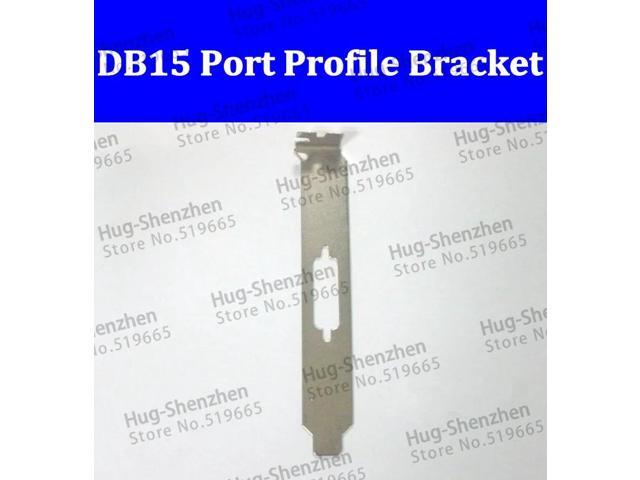 DB15 2Rowl Port Profile Bracket for computer 10pcs/lot