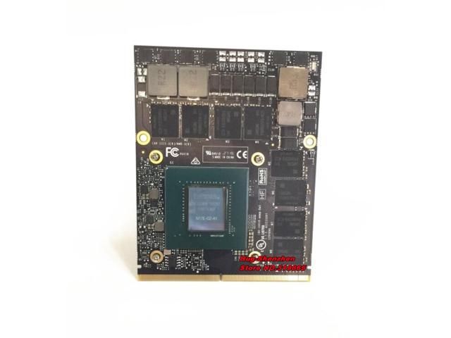 GTX 1070M Graphics Card GTX1070M N17E-G2-A1 8GB GDDR5 MXM For Dell Alienware 18X MSI 1763 HP 8760w Clevo P751ZM-G