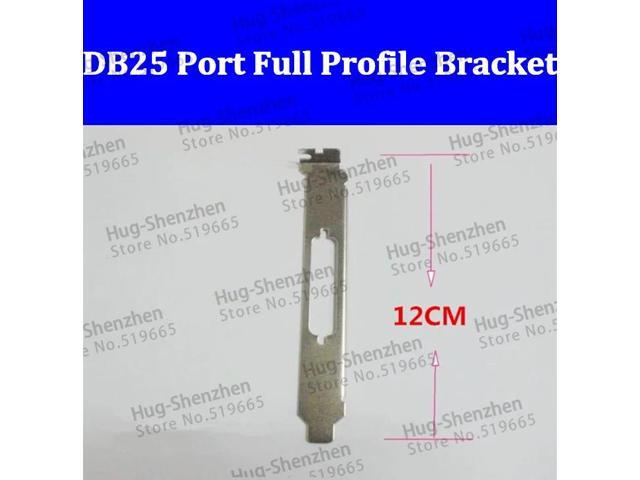 DB25 LPT Parallel Port PCI PCI-E Full Profile Bracket 10pcs/lot