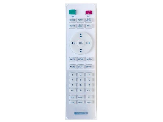Leankle Remote Controller RCA011 for BenQ Projectors DW921, DX920, L6000, LK952, LK953ST, LK990, LU950, LU951, LU951ST, SU922+, SW921+, SX920+
