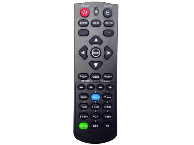 Leankle Remote Controller BR-5043N for Optoma Projectors DS328 DS330 DW326e DX326 DX328 DX330 DX5100 EH501 EW420 GT760 GT760A H100 H180X S302 S303.
