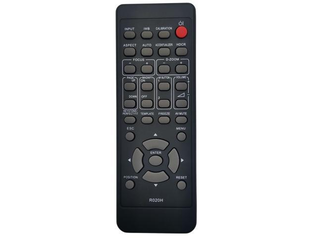 Leankle Remote Controller R020H for Maxell Projectors MC-AW3506, MC-AX3506, MC-CW301, MC-CX301, MC-TW3006, MC-TW3006E, MC-TW3506, MC-TW3506E