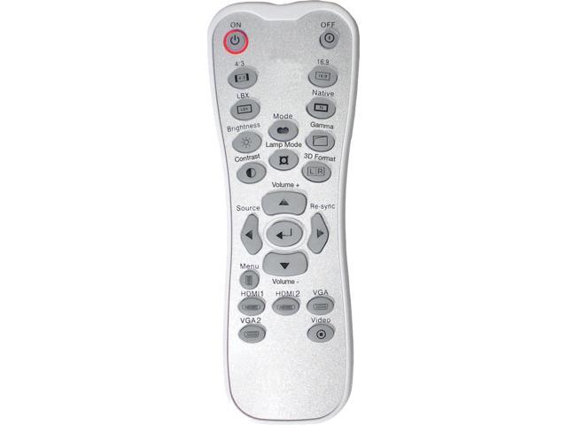 Leankle Remote Controller BR-3067B for Optoma Projectors DH1011, HD131X, HD131Xe, HD131Xw, HD25, HD2500, HD25e, HD25-LV, HD25-LV-WHD, HD30, HD30B