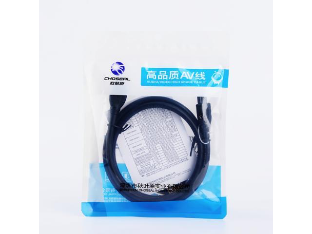 Choseal 6 ft. HDMI Cable Black 2.0 3D 2K*4K 60Hz HDMI to HDMI Cable 4:4:4 ARC HDR Male to Male Q8402T2