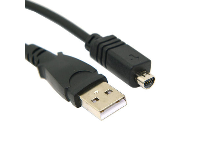 CYDZ USB to VMC-15FS 10 pin Data Sync Cable for Digital Camcorder Handycam