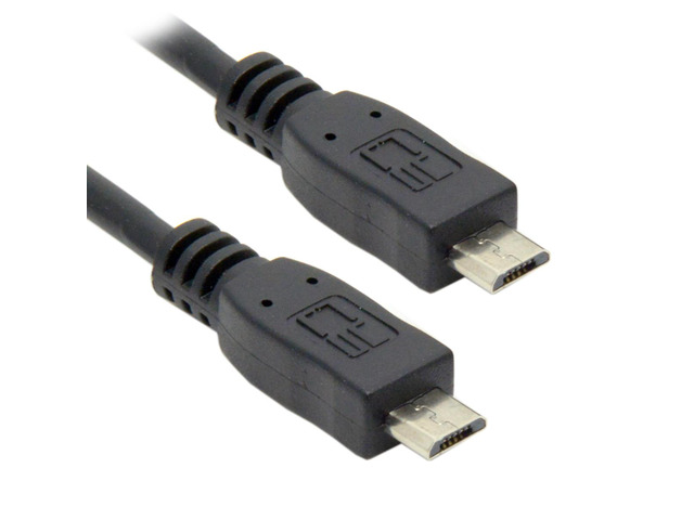 CYDZ Micro USB Male to Micro USB Male Data Charger Cable 100cm for MP4 Mobile Phone