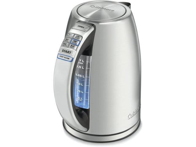 Cuisinart 1.7-Liter Stainless Steel Cordless Electric Kettle with 6 Preset Temperatures