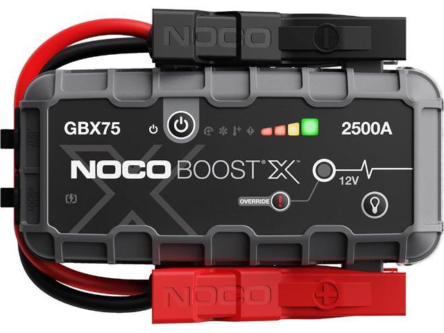 NOCO Boost X GBX75: 2500A UltraSafe Jump Starter 12V Lithium Battery Booster Pack, Portable Jump Box, Power Bank & Jumper Cables - for 8.5L Gas...