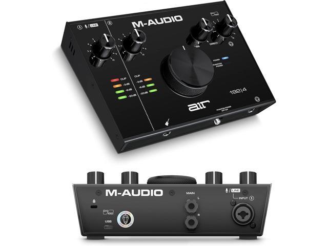 M-Audio AIR 192x4 USB C Audio Interface for Recording, Podcasting, Streaming with Studio Quality Sound, 1 XLR in and Music Production Software
