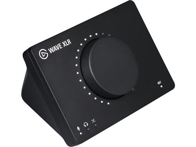 Elgato Wave XLR - Audio Mixer and 75 db Preamp for XLR Mic to USB-C, Control Interface with 48V Phantom Power, Tap-to-Mute, Digital Mixing Software...