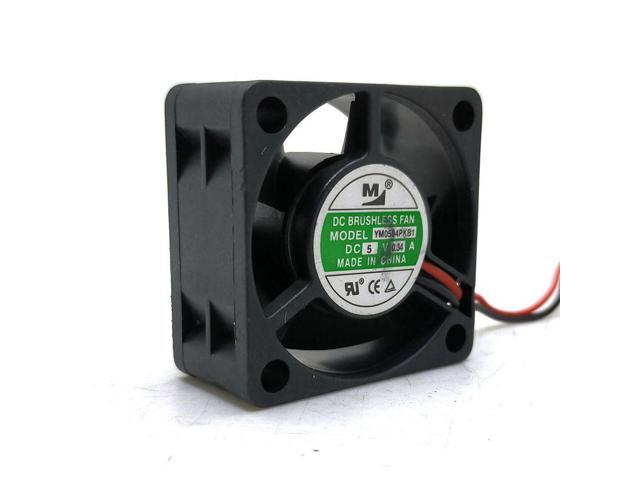1pcs 4020 5V Two-Wire Power Supply Chassis Switch Cooling Fan 4CM YM0504PKB1 Server