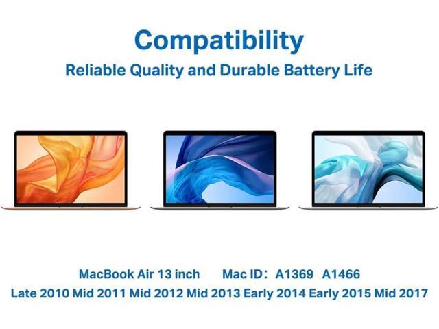Replacement Laptop Battery for Apple MacBook Air 13 inch A1466(Mid 2012, Mid 2013, Early 2014, Early 2015,2017) A1369(Late 2010, Mid 2011 Version)...