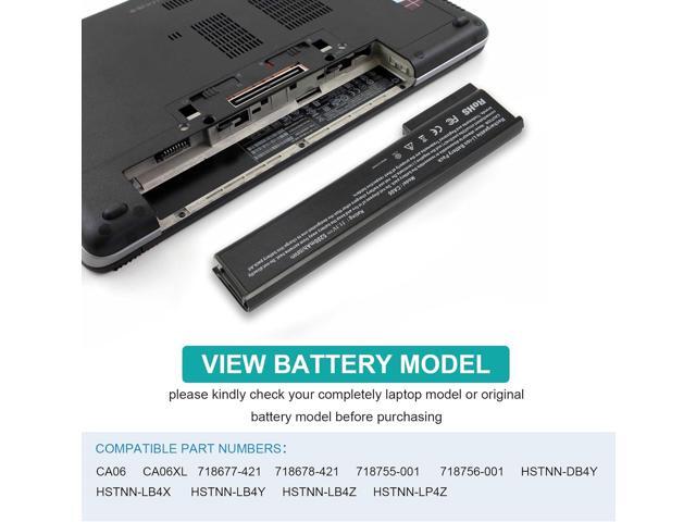 TREE. NB CA06 CA06XL Battery for HP ProBook 640 645 650 655 G0 G1, fits Hp Spare 718677-421 718678-421 718755-001 718756-001 HSTNN-DB4Y HSTNN-LB4X...