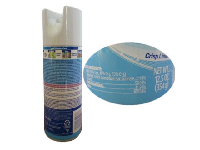Professional LYSOL Brand 74828EA, Disinfectant Spray, Crisp Linen, 19 oz Aerosol Can