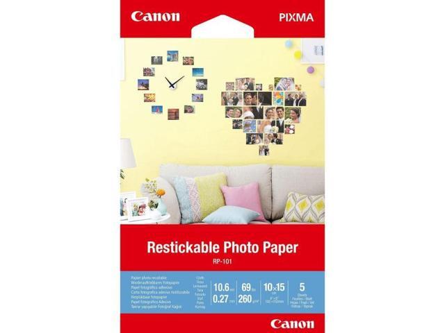 RP-101 4 x 6 Restickable Photo Paper (5 sheets/pkg)