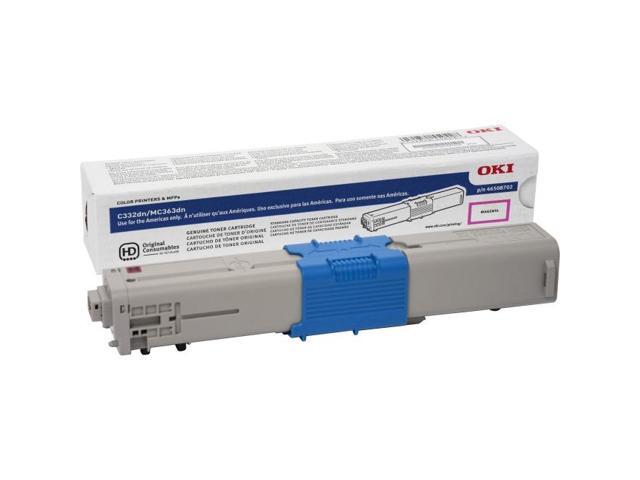 Oki Original Toner Cartridge - Magenta - LED - 3000 Pages - 1 / Each