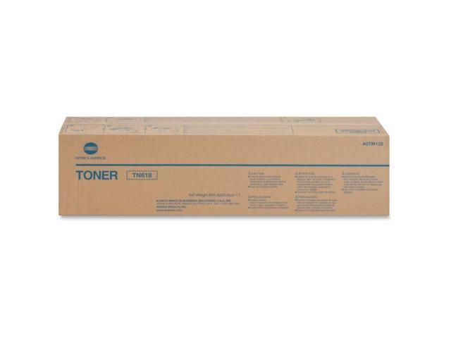 Konica-Minolta TN618 OEM Toner: Black A0TM132