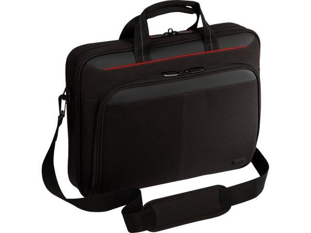Targus - Classic Slim Briefcase for 15.6 Laptops - Black - image 6