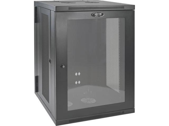 Tripp Lite SRW18USG SmartRack 18U Low-Profile Switch-Depth WallMount Rack Enclosure Cabinet