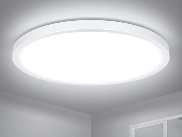 Photos - Light Bulb Flush Mount LED Ceiling Light Fixture, 5000K Neutral White, 9 Inch 24W Cei