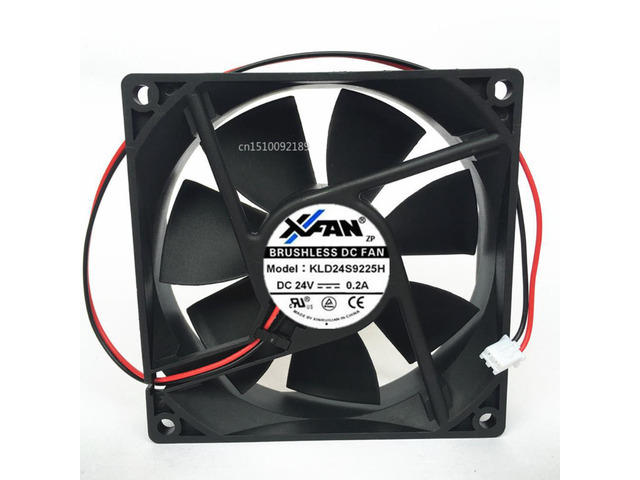 Ventilador inversor de gran volumen de aire para KLD24S9225H 24V 0.2A 9025 9CM, bolas dobles