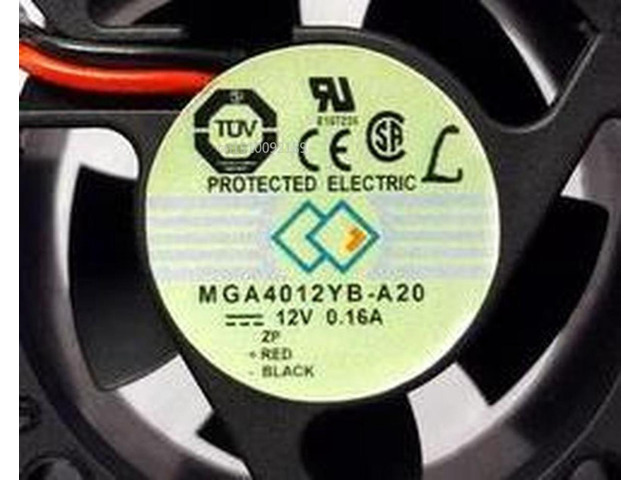 Para MGA4012YB-A20 4020 40*40*20MM 12V 0.16A 2 líneas ventilador de refrigeración doble envío gratis
